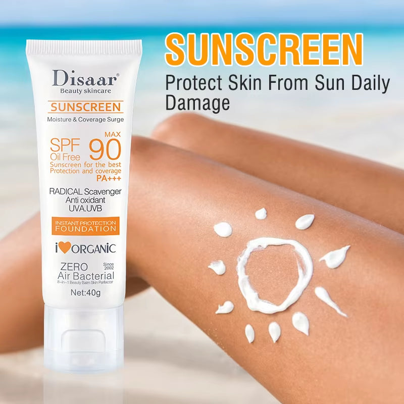 Facial Body Sunscreen Waterproof SPF 90+UV Sun Cream 