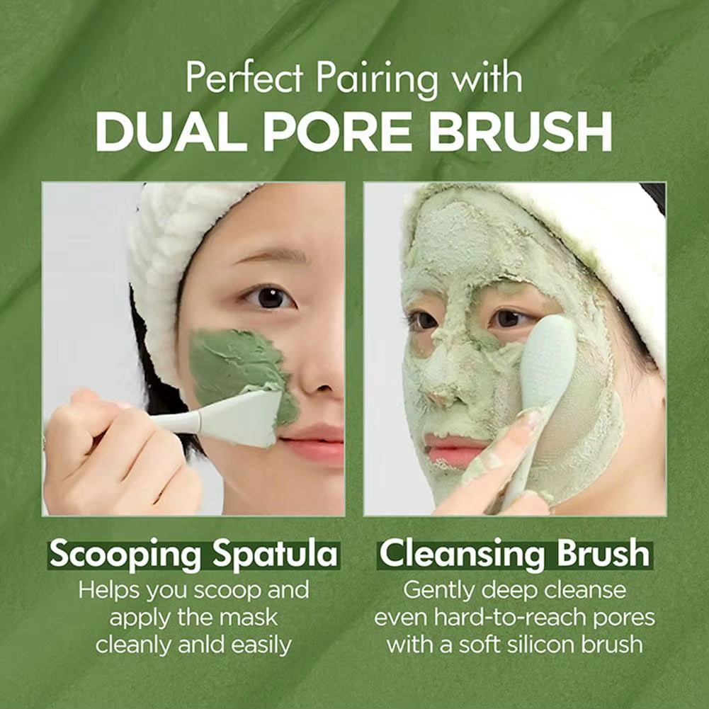 Basil Bubble Facial Mask Exfoliating Deep cleansing 