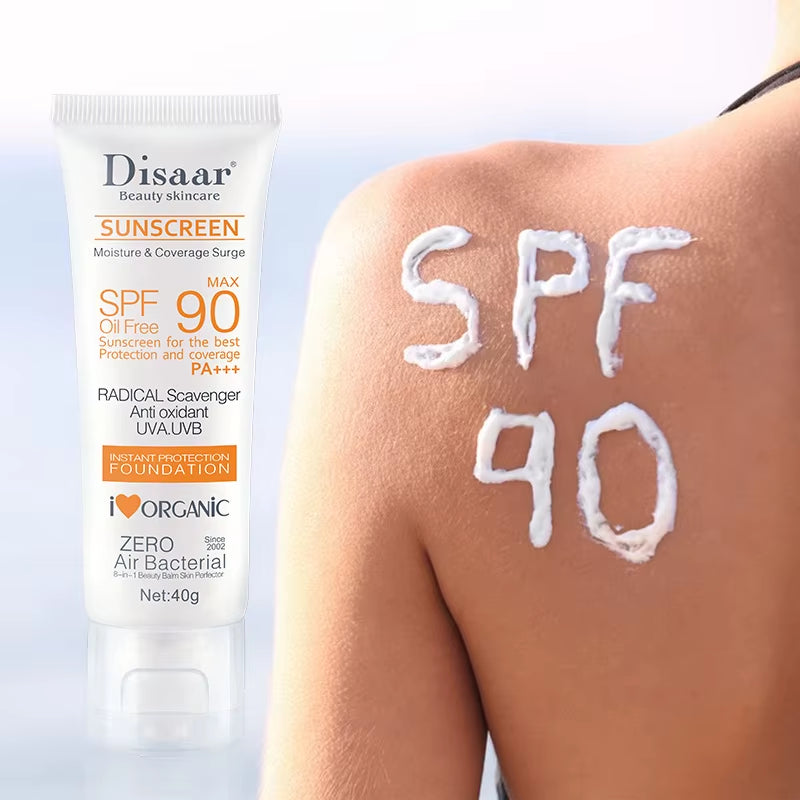 Facial Body Sunscreen Waterproof SPF 90+UV Sun Cream 